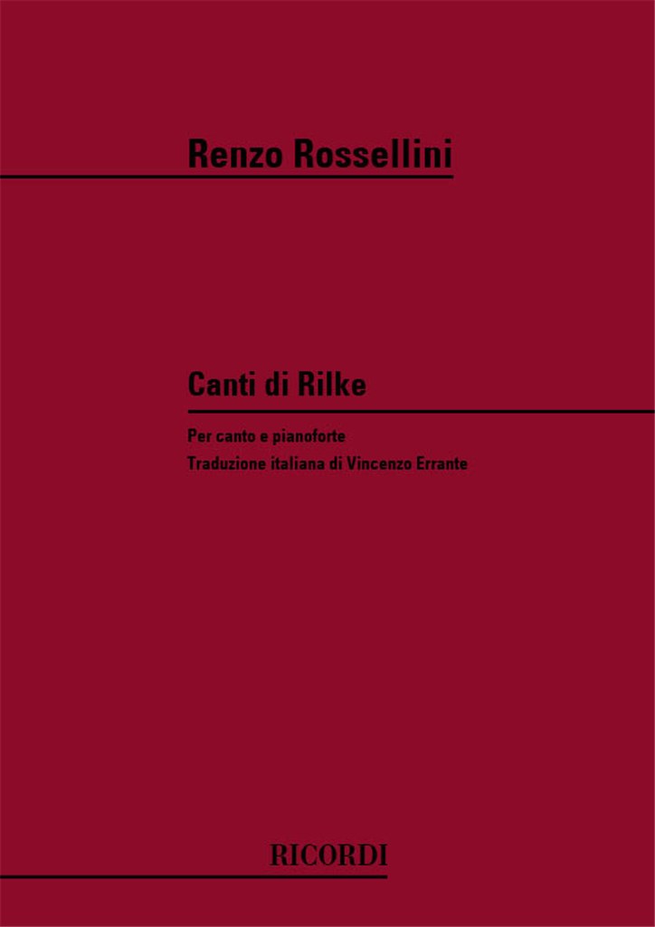 Canti Di Rilke